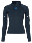 Naiste tennisejakk Tommy Hilfiger Slim Rflective Thermal Jacket Long Sleeve - T&uuml;rkiissinine