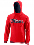 Meeste dressipluus Wilson Chi Script PO Hoody-Slimfit M - Punane