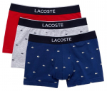 Meeste Bokserid Lacoste Cotton Stretch Trunk 3P - Mitmev&auml;rviline