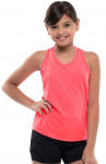 T&uuml;drukute T-s&auml;rk Lucky in Love Core V-Neck Cutout Tank Girls - Roosa