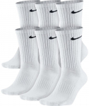 Tennisesokid Nike Everyday Cotton Cushioned Crew 6P - Valge