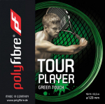 Tennisekeeled Polyfibre Tour Player Green Touch (12,2 m) - Roheline