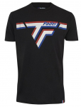 Meeste T-s&auml;rk Tecnifibre Padel Tee - Must