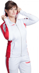 Naiste tennisejakk Hummel by UpToU Jacket - Valge