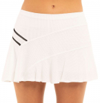 Naiste tenniseseelik Lucky in Love Core Whites Mesh Love Skirt - Valge