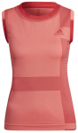 Naiste tennisetopp Adidas Tennis Premium Primeknit Tank Top W - Punane