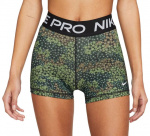 Naiste tennise&scaron;ortsid Nike Pro Dri-Fit Short 3in W - Roheline