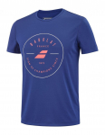 Meeste T-s&auml;rk Babolat Exercise Graphic Tee Men - Sinine