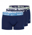 Meeste Bokserid Nike Dri-Fit Ultra Comfort Trunk 3P - Sinine