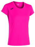 Naiste T-s&auml;rk Joma Record II Short Sleeve - Roosa