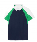 Meeste tennisepolo Lacoste Colour-Block Printed Tennis - Mitmev&auml;rviline