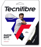 Tennisekeeled Tecnifibre Razor Soft (12 m) - Valge