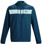 Meeste tennisejakk Under Armour Men's UA Sportstyle Windbreaker Jacket - T&uuml;rkiissinine