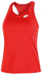Naiste tennisetopp Lotto Squadra W II Tank PL - Punane