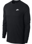 Meeste T-s&auml;rk Nike Sportswear Club Tee LS - Must