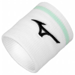 Tennise randmepael Mizuno Wristband Short With Line - Valge