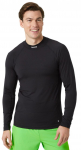 Meeste T-s&auml;rk Bj&ouml;rn Borg Mock Neck Long Sleeve - Must