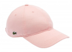 Tennisem&uuml;ts Lacoste Organic Cotton Twill Cap - Roosa