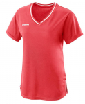 Naiste T-s&auml;rk Wilson Team II V-Neck W - Punane
