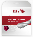 Tennisekeeled MSV Hepta Twist (12 m) - Punane