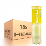 Tennisepallid karbis Head Team - 18 x 4B