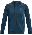 Meeste dressipluus Under Armour Men's Armour Fleece Full-Zip Hoodie - Sinine