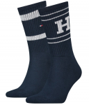 Tennisesokid Tommy Hilfiger Sock Sport Patch 2P - Sinine