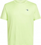 Meeste T-s&auml;rk Diadora Short Sleeve Tennis - Roheline