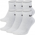 Tennisesokid Nike Everyday Cotton Cushioned Ankle M 6P - Valge