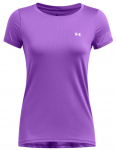 Naiste T-s&auml;rk Under Armour Women's HeatGear Armour Short Sleeve - Lilla