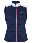 Naiste tennisevest Tecnifibre Lady Sleeveless Bomber - Sinine