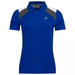 Naiste polos&auml;rk Head Club 22 Tech Polo Shirt W - Sinine