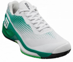 Meeste tennisejalatsid Wilson Rush Pro 4.0 Clay - Valge
