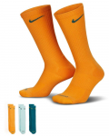 Tennisesokid Nike Everyday Plus Cushioned Training Crew Socks 3P - Mitmev&auml;rviline