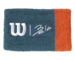 Tennise randmepael Wilson Bela Extra Wide Wirstband II - Sinine