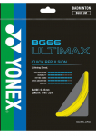 Sulgpalli keeled Yonex BG 66 Ultimax (10 m) - Kollane