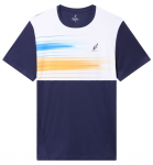 Meeste T-s&auml;rk Australian Ace T-Shirt Brush Line Print - Sinine