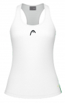 Naiste tennisetopp Head Spirit Tank Top - Valge