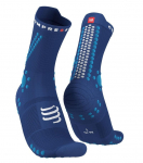 Tennisesokid Compressport Pro Racing Socks v4.0 Trails 1P - Sinine