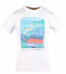 Meeste T-s&auml;rk Monte-Carlo Rolex Masters Poster - Valge