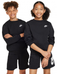 T&uuml;drukute džemper Nike Kids Sportswear Club Fleece Hoodie - Must