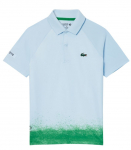 Poiste T-s&auml;rk Lacoste Kid's Lacoste x Daniil Medvedev Stretch Jersey - Sinine