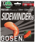 Tennisekeeled Gosen Polylon Sidewinder (12.2 m) - Oranž