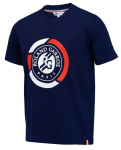 Poiste T-s&auml;rk Roland Garros Tee Shirt Big Logo K - Sinine