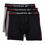 Meeste Bokserid Reebok Mens Sports Trunk JARVIS 3P - Must