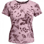 Naiste T-s&auml;rk Under Armour Women's UA IsoChill 200 Print Short Sleeve - Roosa