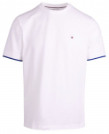 Meeste T-s&auml;rk Tommy Hilfiger Performance Tipped - Valge