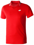 Meeste tennisepolo Lotto Top Ten II Polo PL - Punane