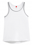 Naiste tennisetopp Wilson Team Tank Top - Valge
