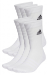 Tennisesokid Adidas Cushioned Sportswear Crew Socks 6P - Valge
